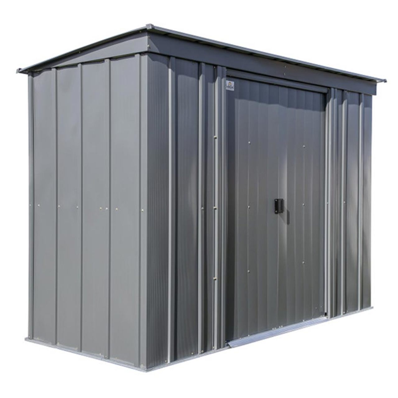 Arrow Classic Steel Storage Shed 8' x 4' -  Charcoal