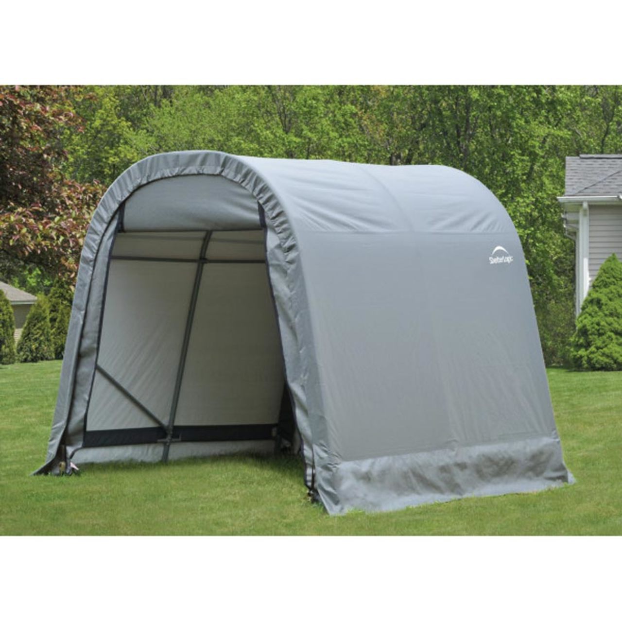 ShelterCoat 8' x 8' Wind & Snow Rated Garage  - Gray