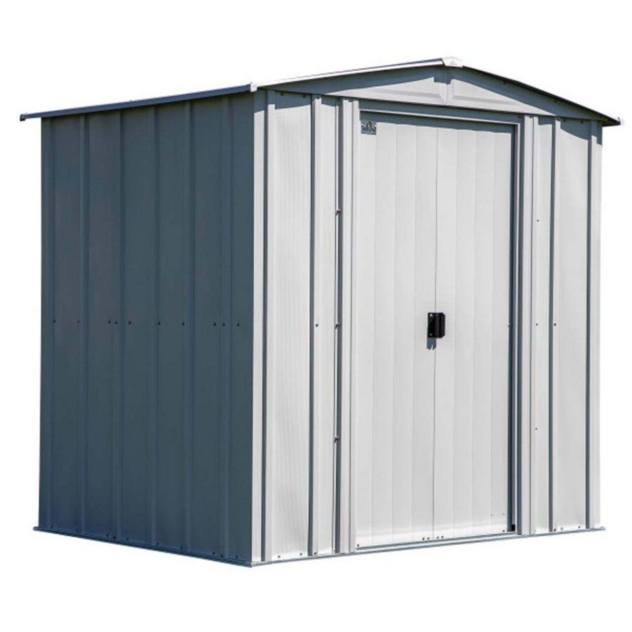 Arrow Classic Steel Storage Shed 6' x 5' -  Flute Gray