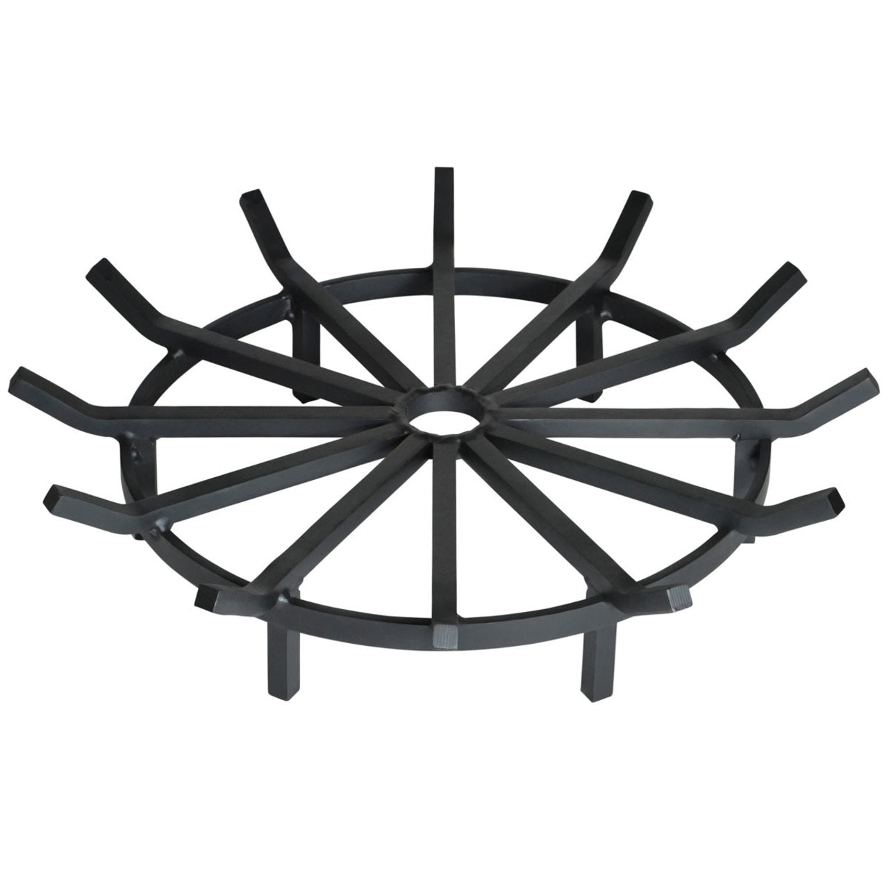 Super Heavy Duty Wagon Wheel Outdoor Fire Pit Grate- 32"