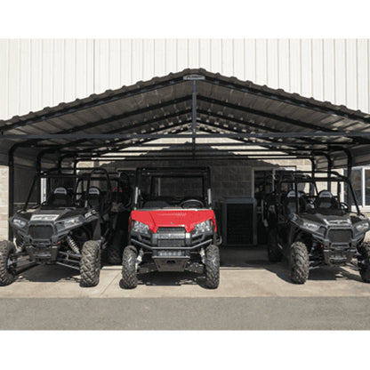 Arrow Carport 20 x 24 x 7 Ft. - Eggshell