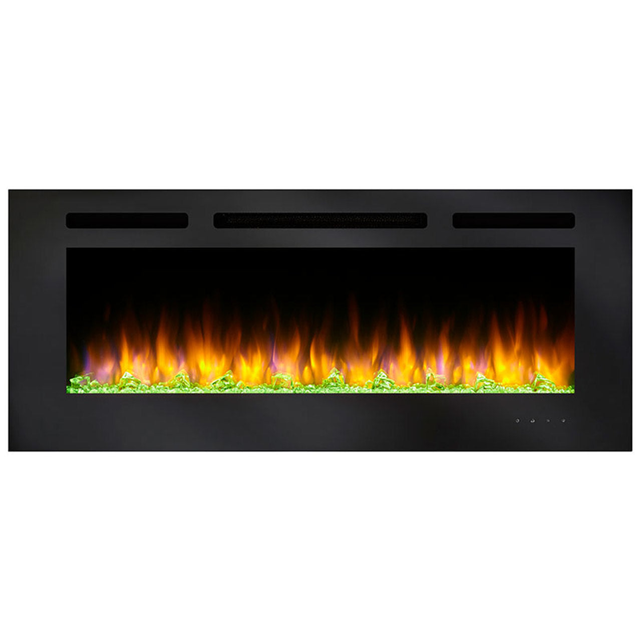 SimpliFire 40" Allusion Recessed Linear Electric Fireplace - SF-ALL40-BK