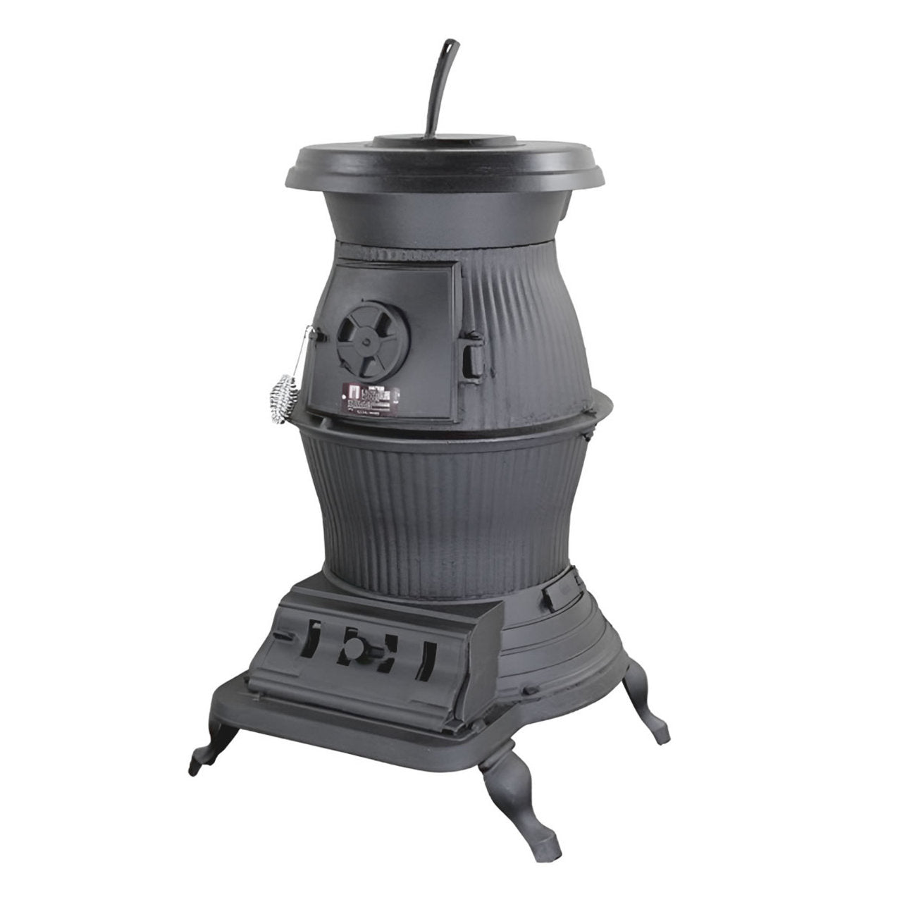 U.S. Stove 1869 Caboose Potbelly Coal Burning Stove