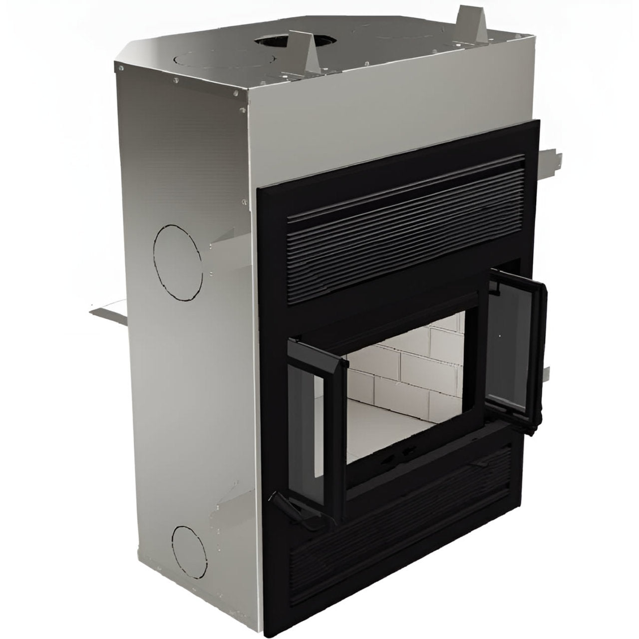 Ventis HE325 ZC EPA-Certified Wood Fireplace with Blower for Enhanced Heat Distribution