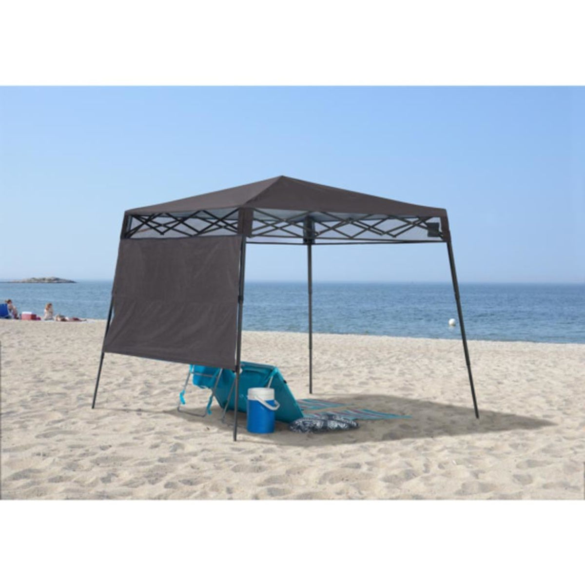 Go Hybrid 6' x 6' Slant Leg Canopy - Charcoal