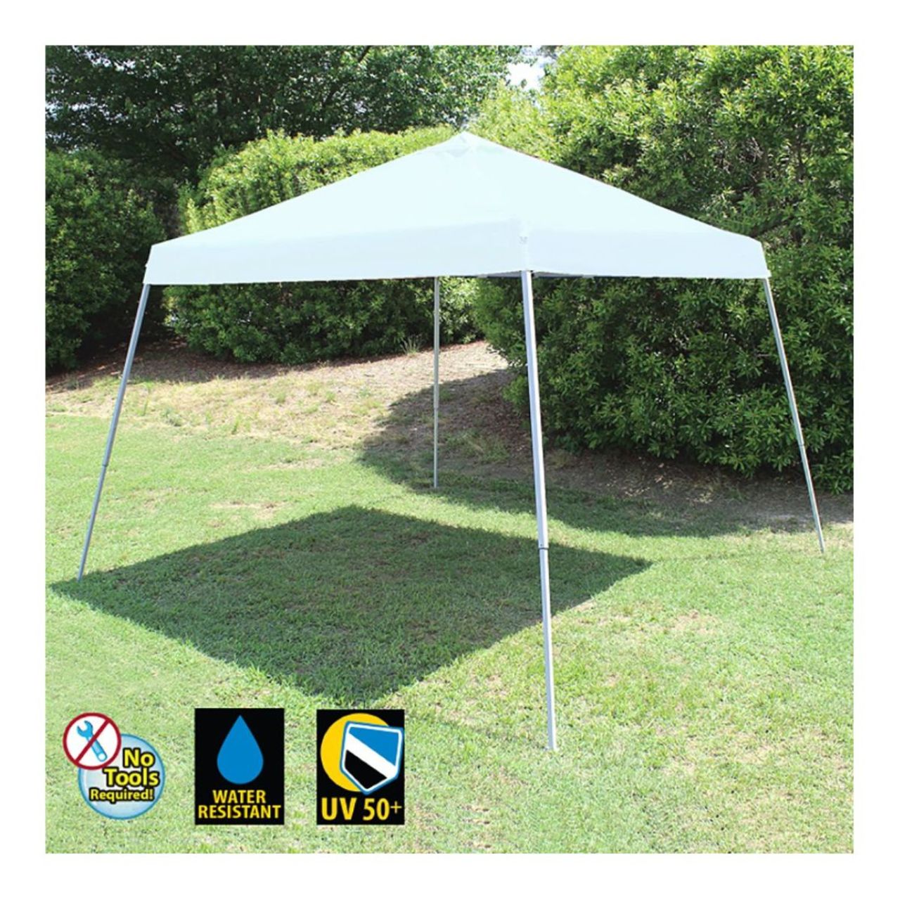 King Canopy  10' x 10' White Instant Pop Up Tent