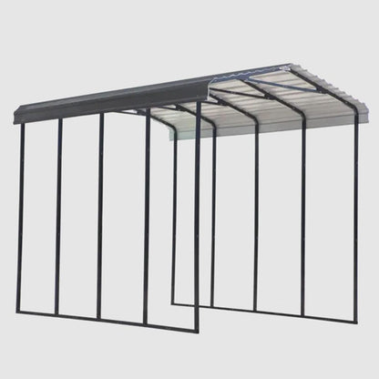 Arrow Carport 14 x 20 x 14 Ft. - Charcoal