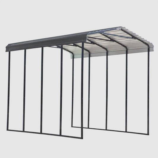 Arrow Carport 14 x 20 x 14 Ft. - Charcoal