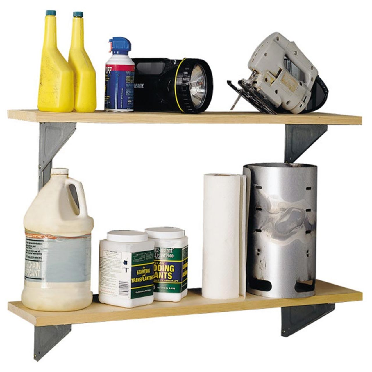 Shelf Kit - Hanger and Silver Brackets