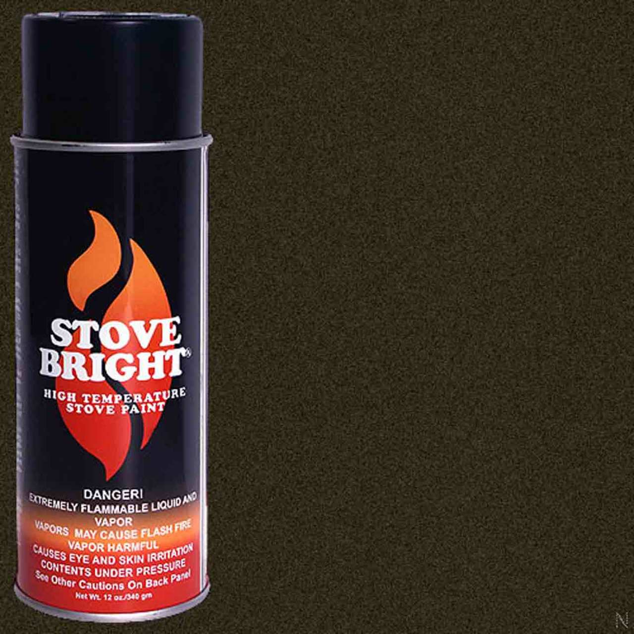 Stove Bright High Temp Paint - Goldenfire Brown - 8103