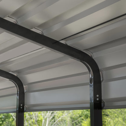 Arrow 10 x 24 x 9 Carport - Eggshell