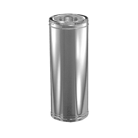 7" x 24" DuraPlus Stainless Steel Chimney Pipe - 7DP-24SS