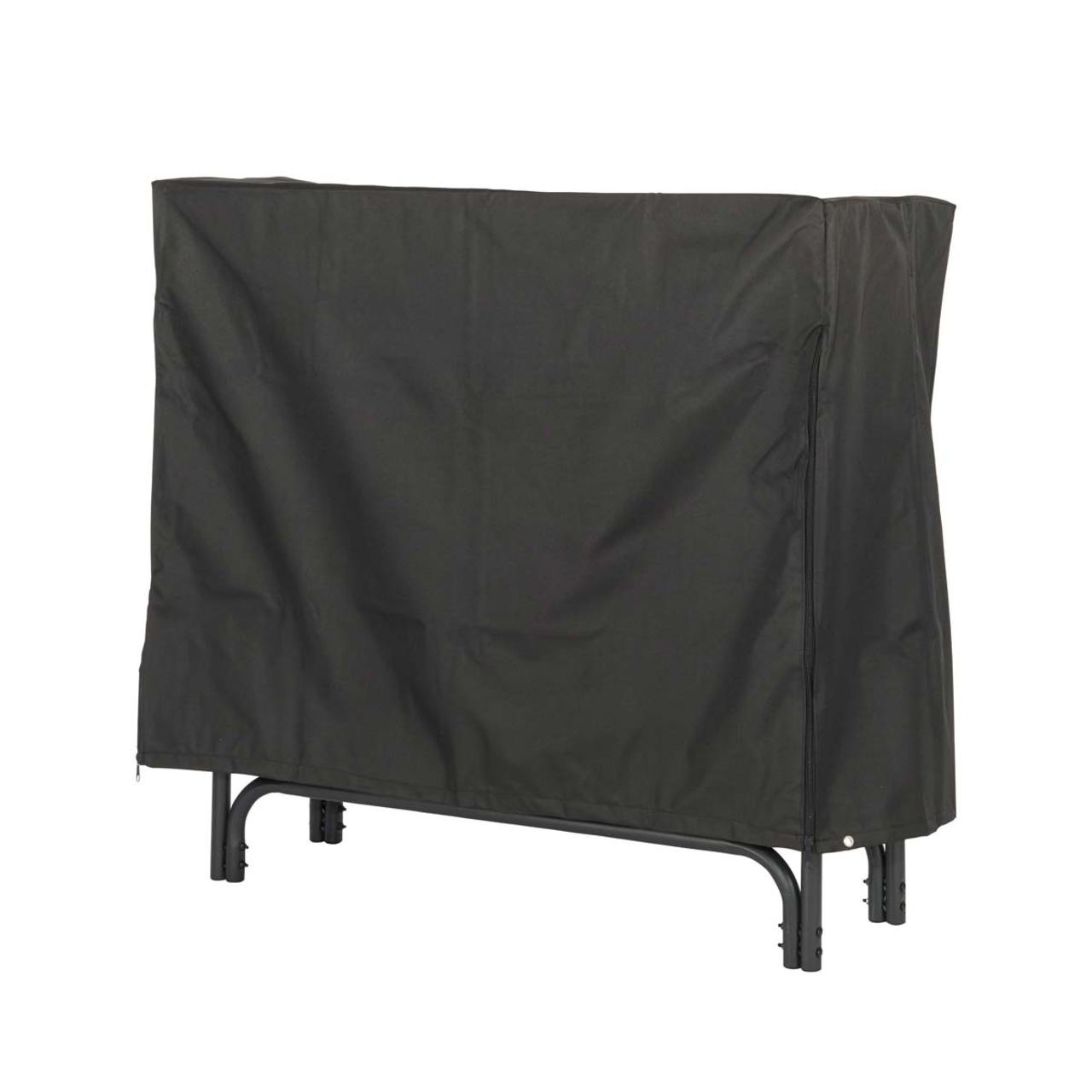 48" Black Log Rack Cover