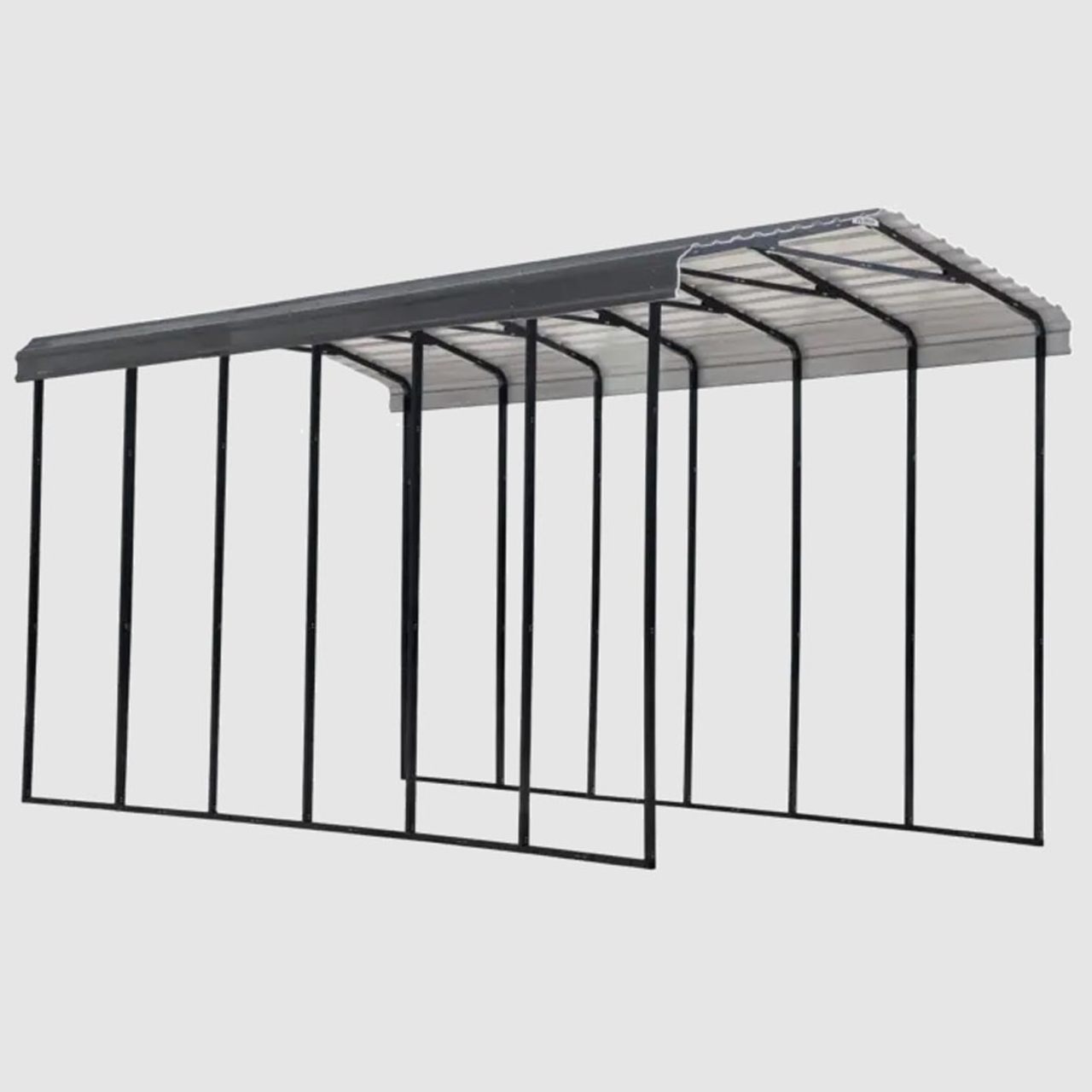 Arrow RV Carport 14 x 29 x 14 Ft. - Charcoal