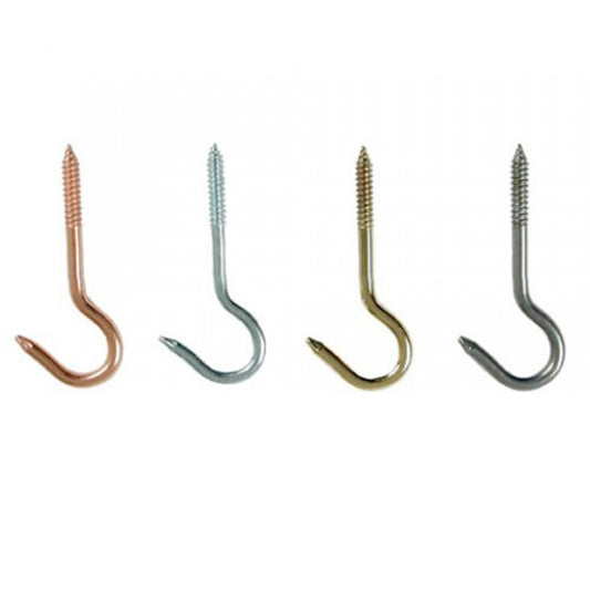 Ceiling Screw Hook-Hammered Steel