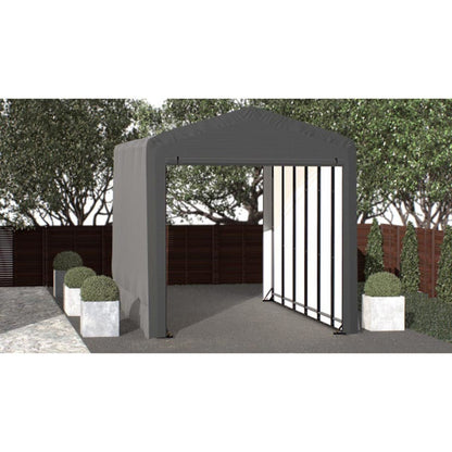 ShelterTube 14' x 27' x 16' Wind & Snow-Load Rated Garage - Gray