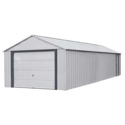 Arrow Murryhill 12 x 31 Steel Storage Garage/Building - Gray