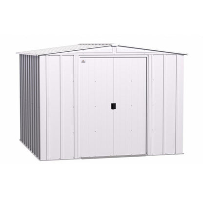 Arrow Classic Steel Storage Shed 8 x 8 Flute Gray