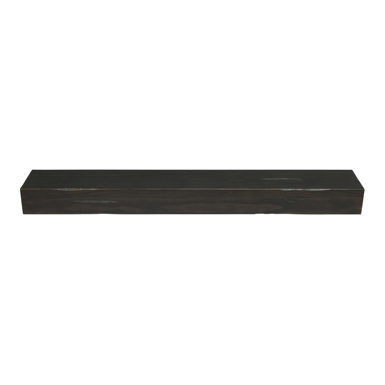 72" Shenandoah Fireplace Shelf by Pearl Mantels - Espresso Distressed Finish