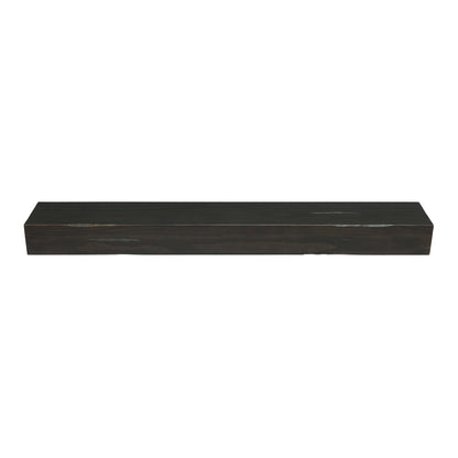 72" Shenandoah Fireplace Shelf by Pearl Mantels - Espresso Distressed Finish