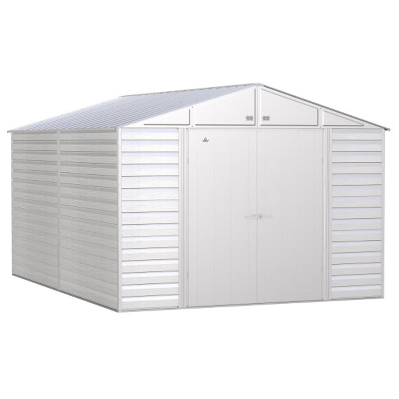 Arrow Select 10' x 14' Steel Storage Shed -  Flute Gray