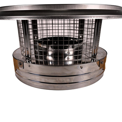 6" DuraPlus Round Chimney Cap - 6DP-VC