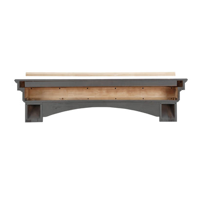 48" Hadley Fireplace Shelf by Pearl Mantels - Cottage Distressed Finish