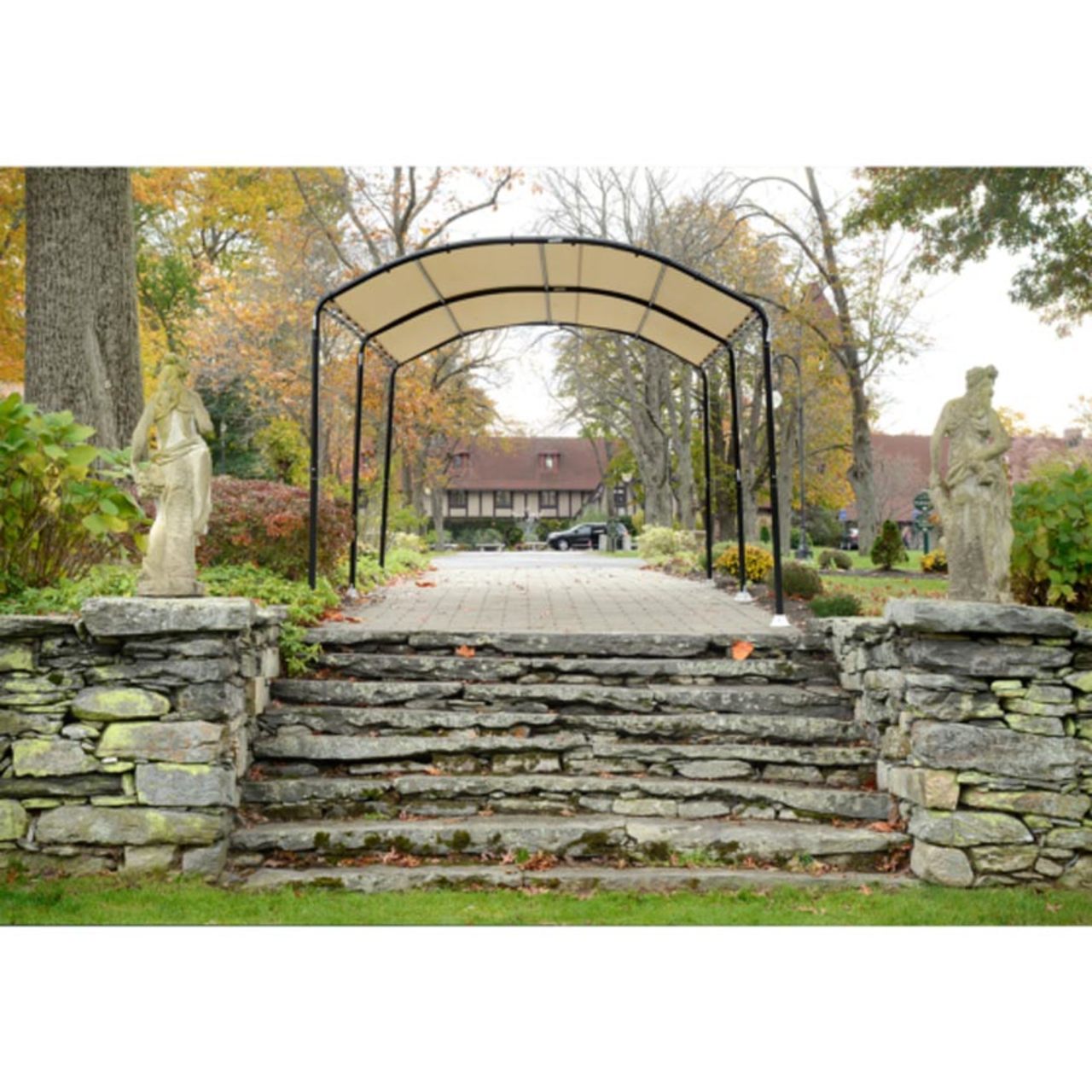 Monarc 10' x 18' Gazebo Canopy - Sandstone