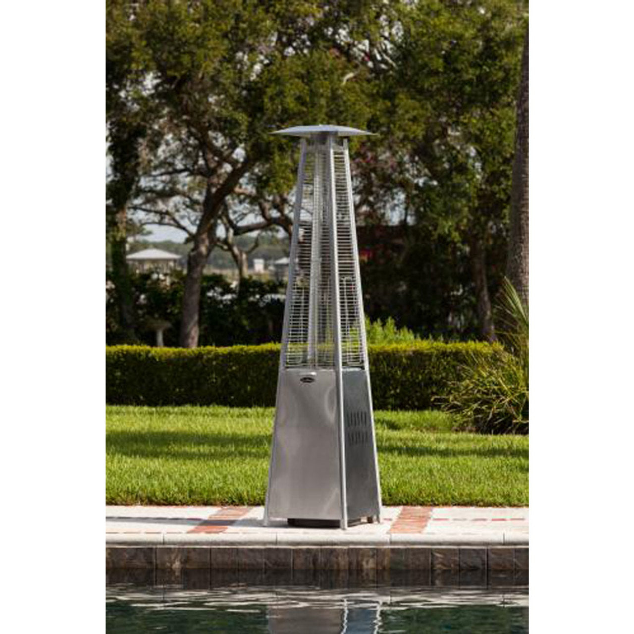 Stainless Steel Pyramid Flame Heater