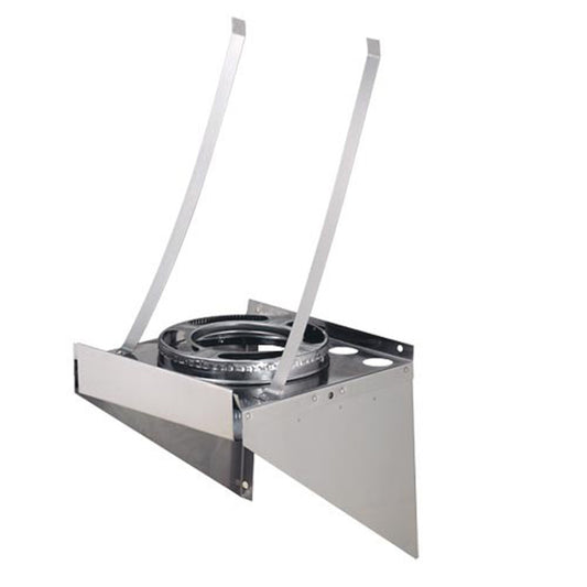 8" DuraPlus Stainless Steel Tee Support Bracket - 8DP-TSBSS