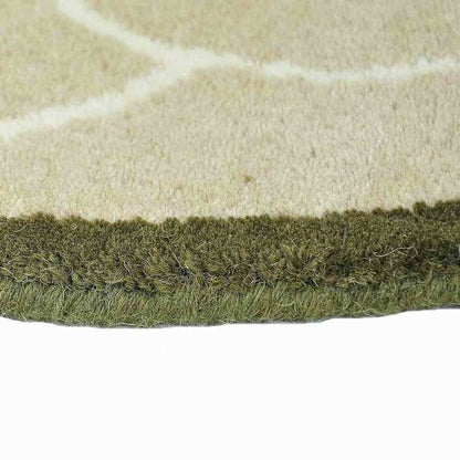 56" Half Round Hospitality Fireplace Rug