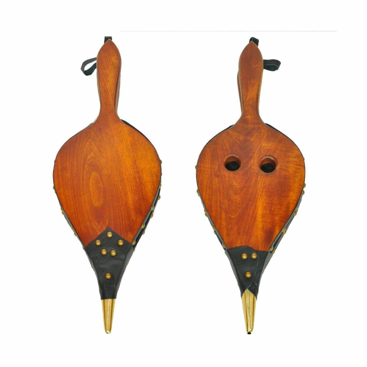 Johnny Beard Large Twin Valve Cherry Bellows