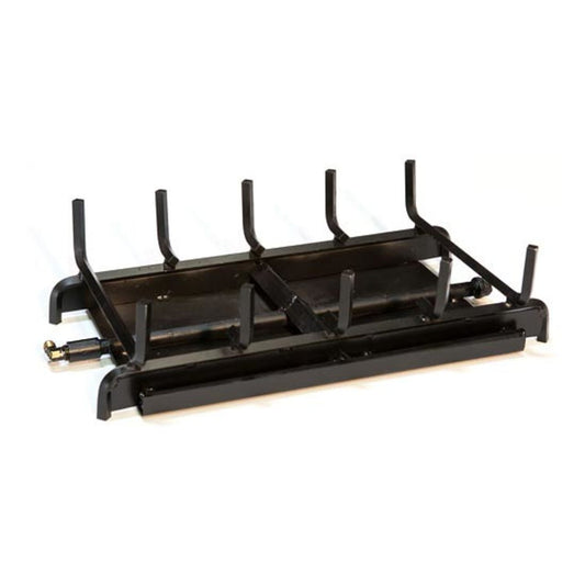 Grand Canyon 60" See Through Assembled Burner - Natural Gas w/Modulating Millivolt & Remote System - 2 Burner