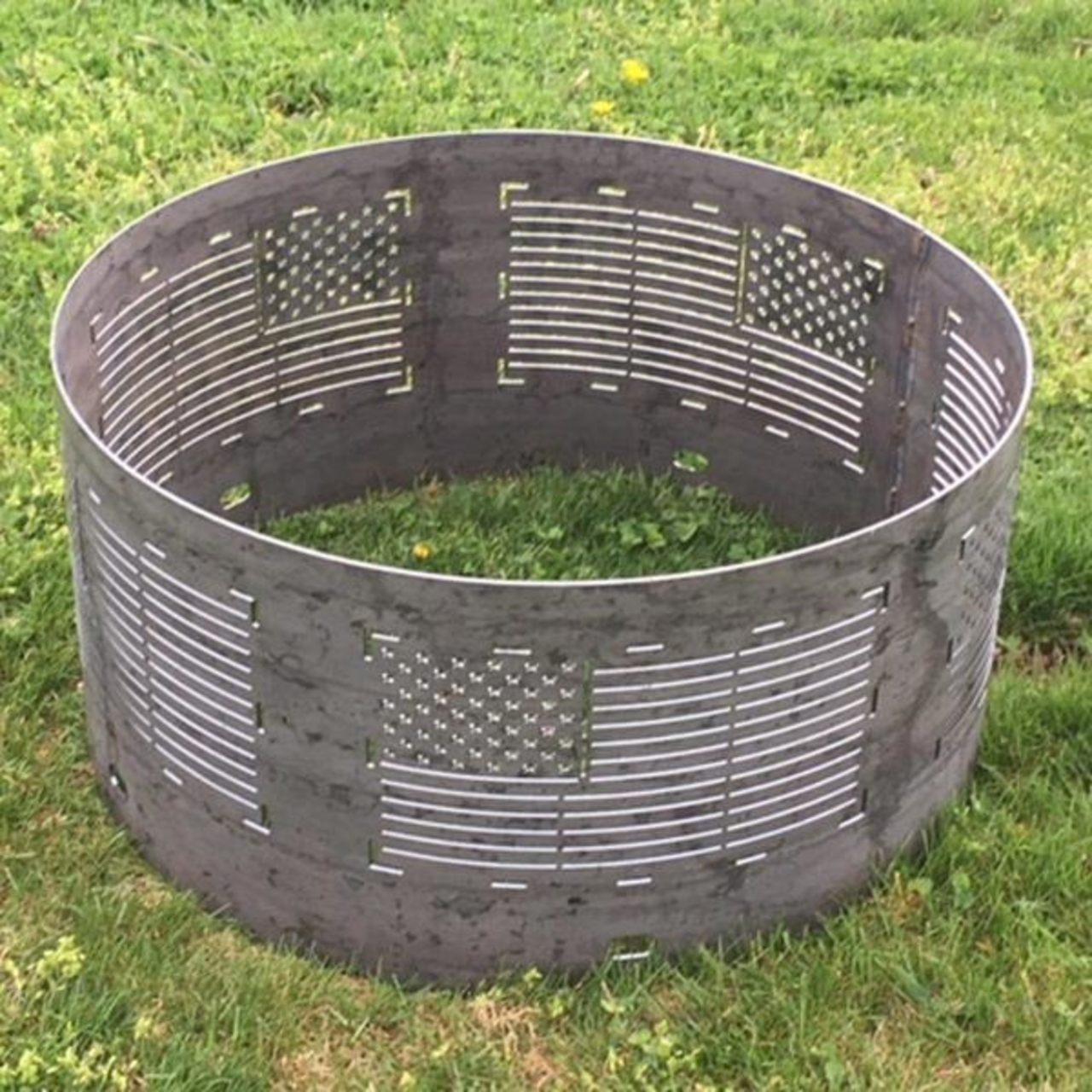 30" Wood Burning Firepit Rings - Multiple Design Options