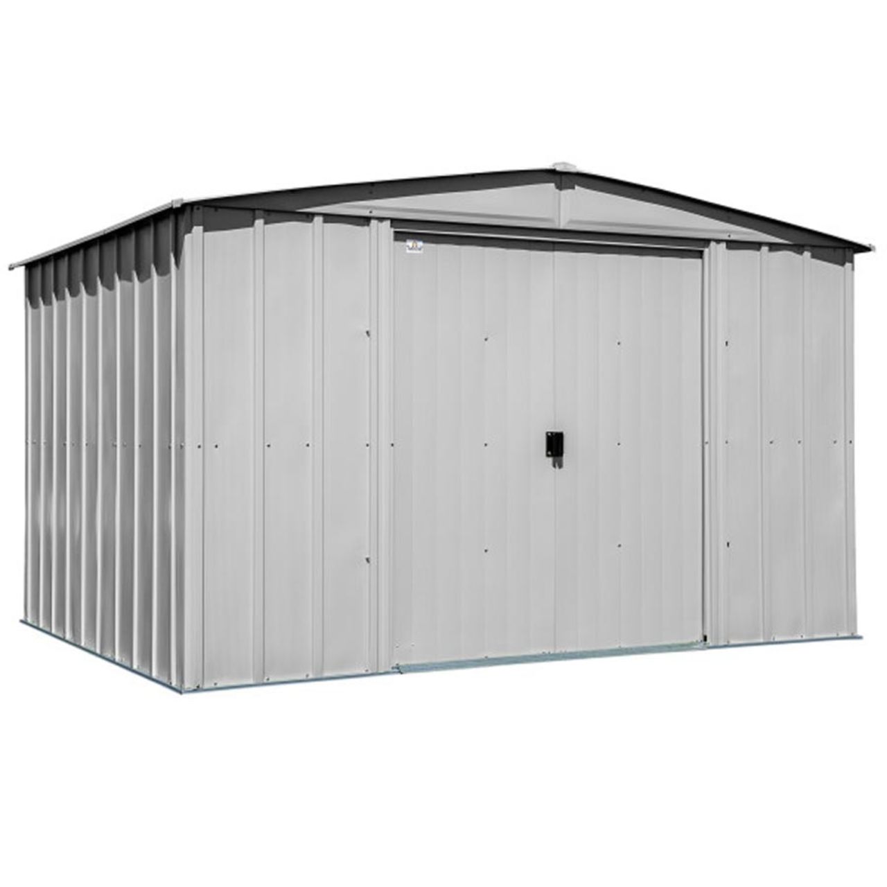 Arrow Classic Steel Storage Shed  10' x 8' Flute Gray