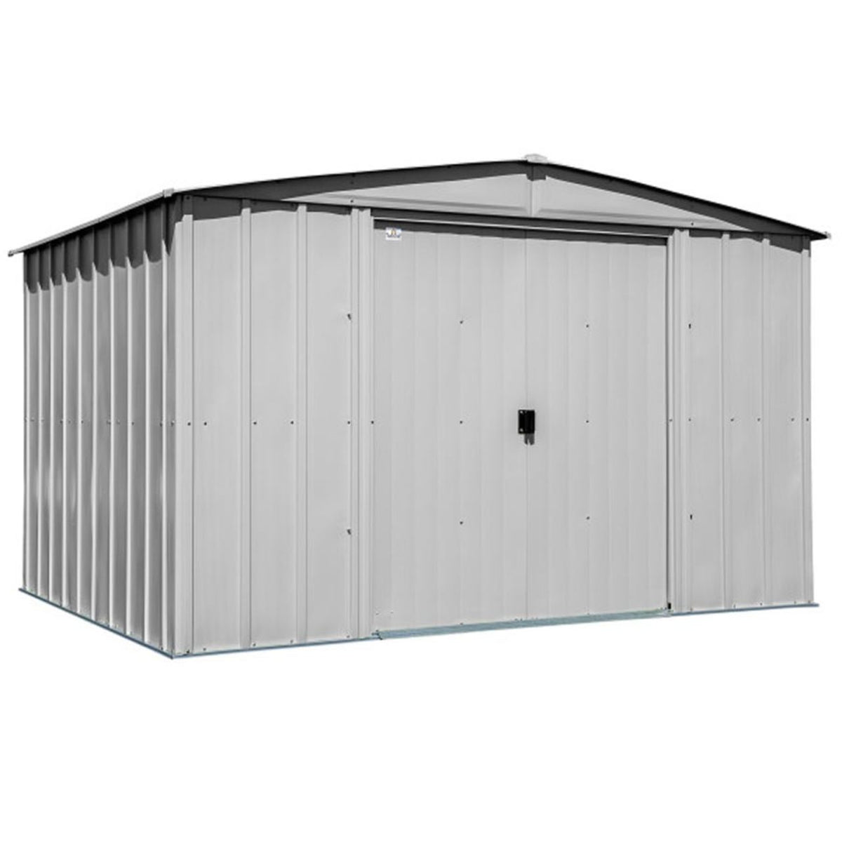 Arrow Classic Steel Storage Shed  10' x 8' Flute Gray