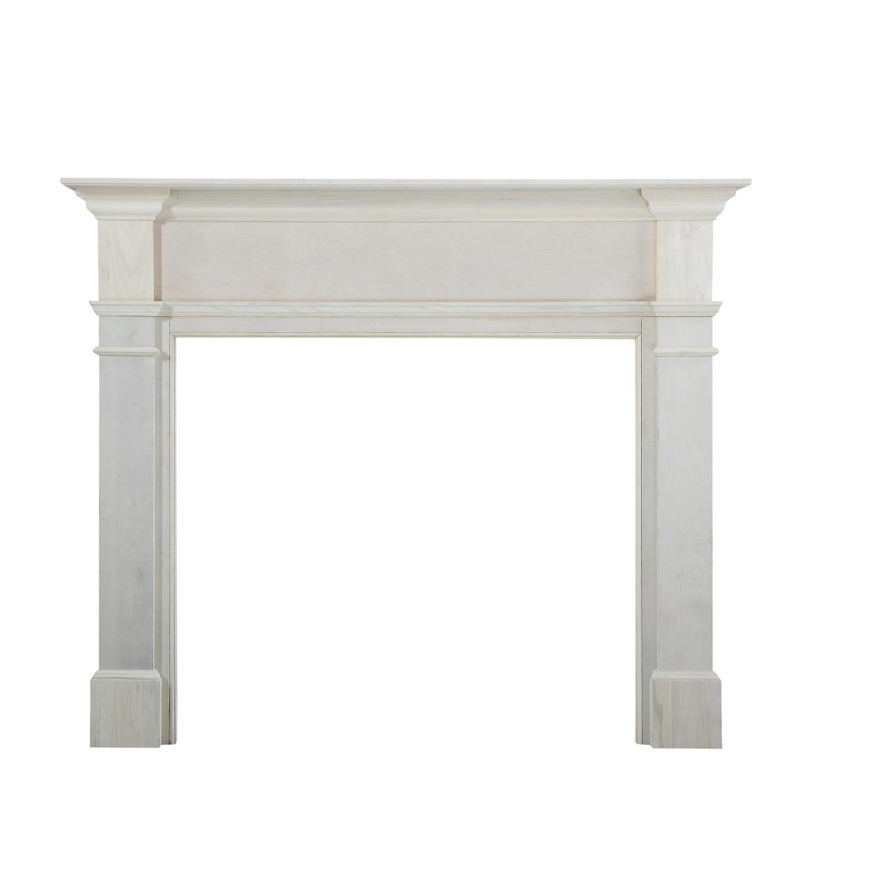 56" Windsor Unfinished Fireplace Mantel by Pearl Mantels
