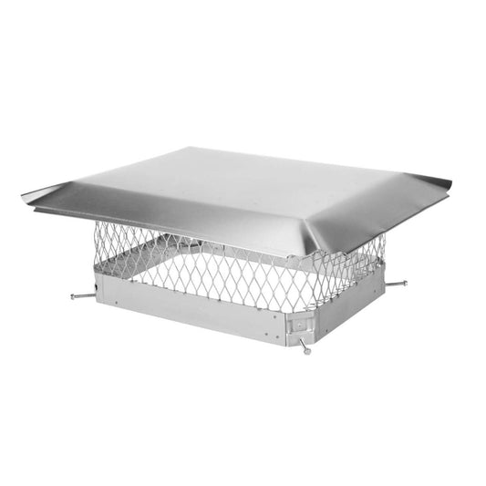13" x 18" Hy-C Stainless Single-Flue Chimney Cap
