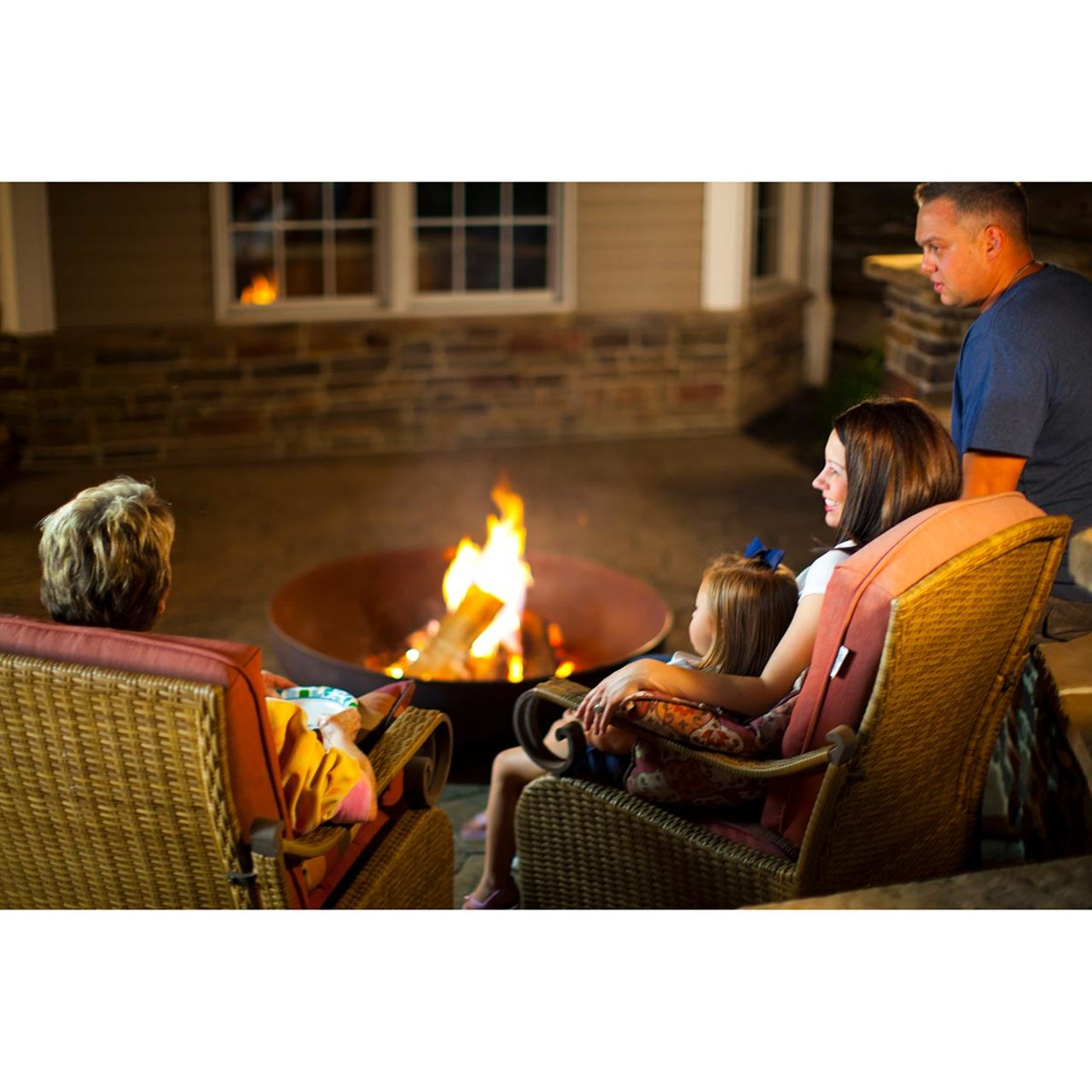 Ohio Flame 24" Patriot Fire Pit