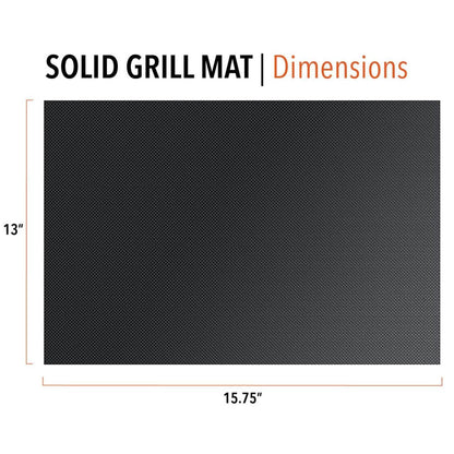 Non-Stick Solid Grill Mat - 2 Pack