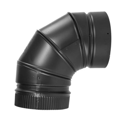 6" DSP Double Wall 90 Degree Elbow