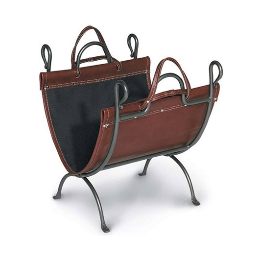 Pilgrim Anvil Log Carrier and Holder - Vintage Iron
