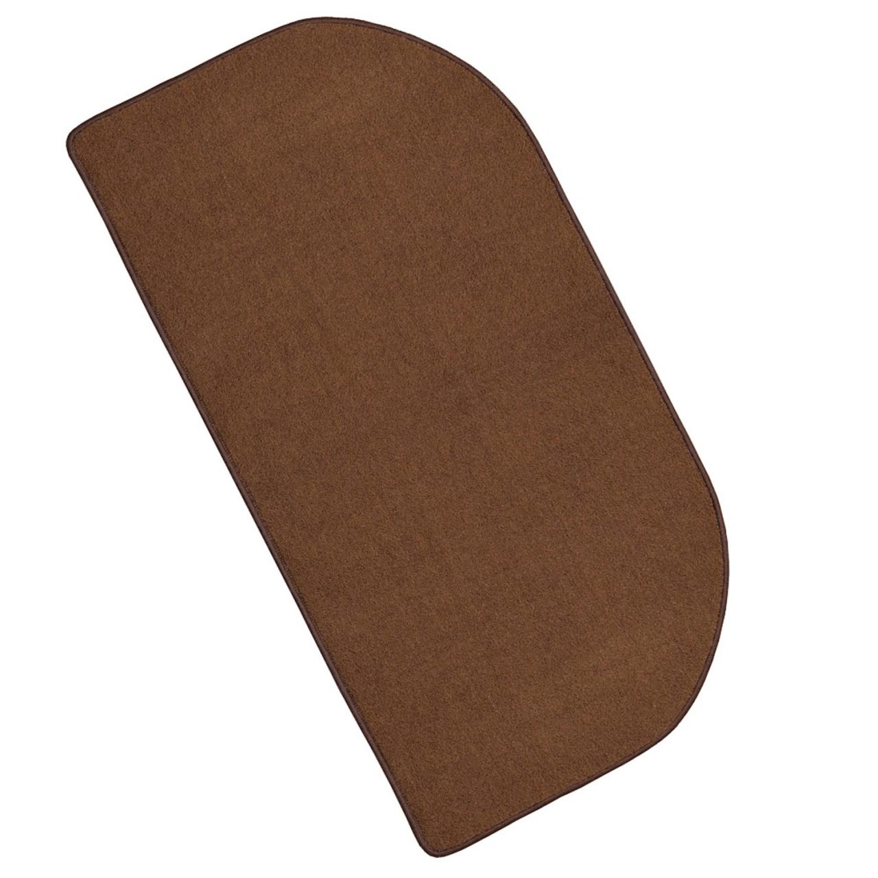 Tufted Area Rug in Chocolate