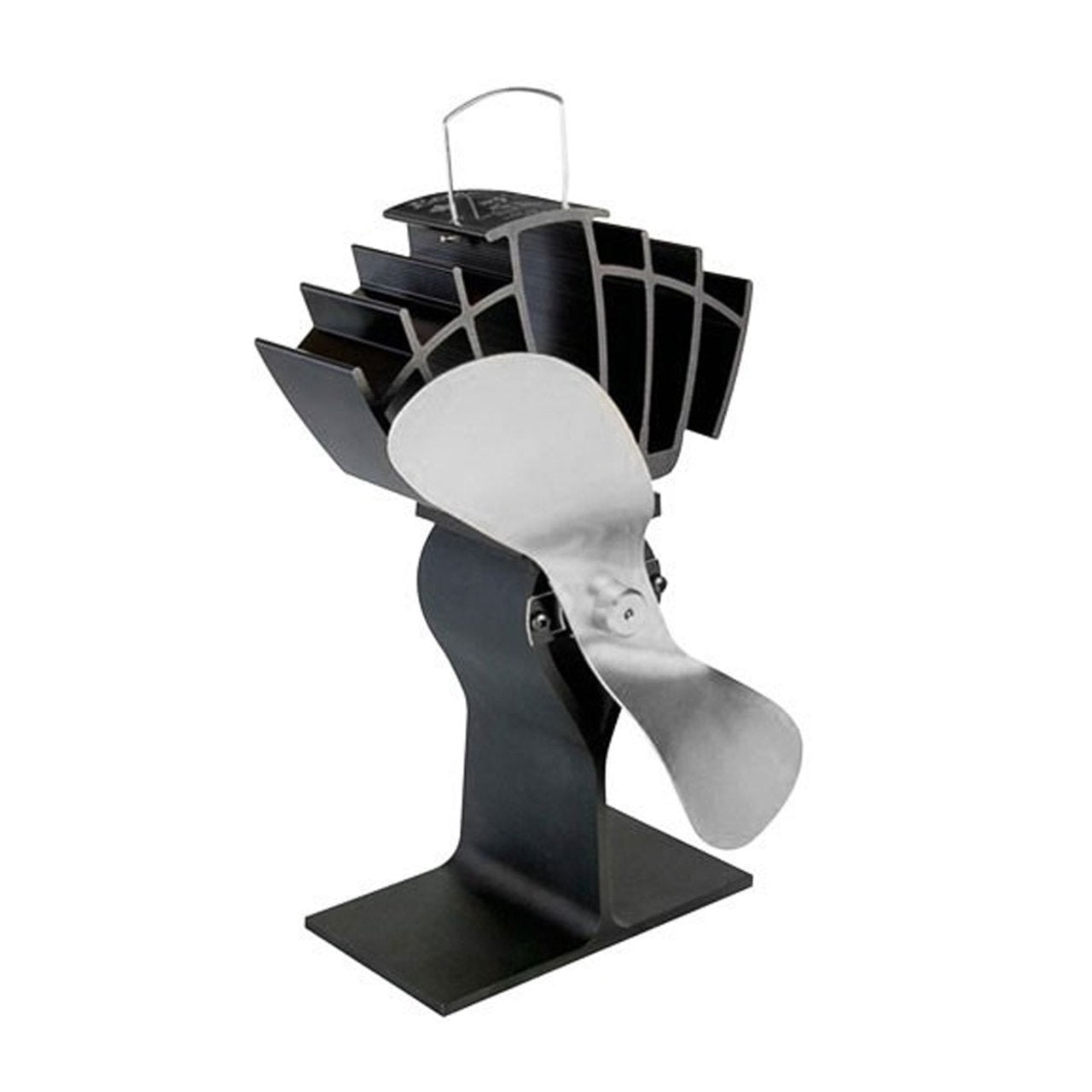 EcoFan UltrAir Heat Powered Wood Stove Fan - Black Blades