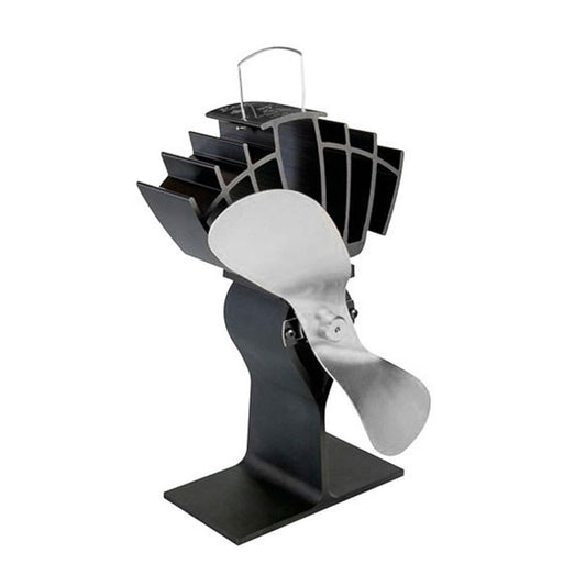 EcoFan UltrAir Heat Powered Wood Stove Fan - Black Blades
