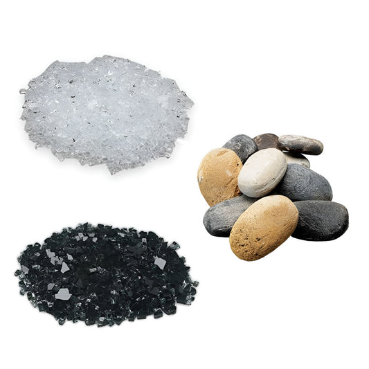 Majestic Contemporary Conversion Kit for Quartz 32- with 2 Bags Media and Stones - CK32