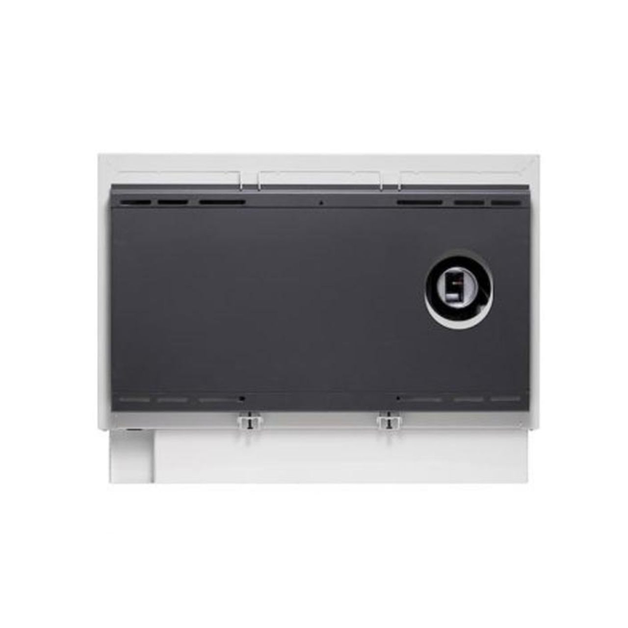 US Stove Wall Mount Direct Vent Pellet Stove with 28 lb Hopper and Remote