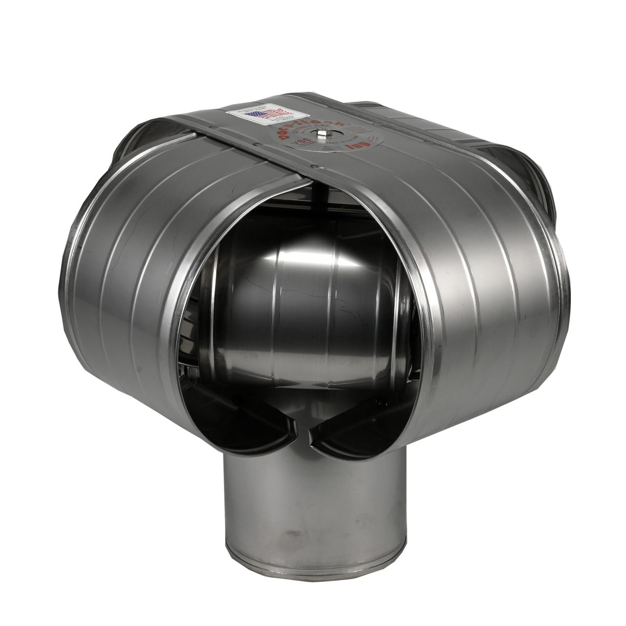 6" Stainless Vacu-Stack Chimney Cap for Class A Chimney Pipe