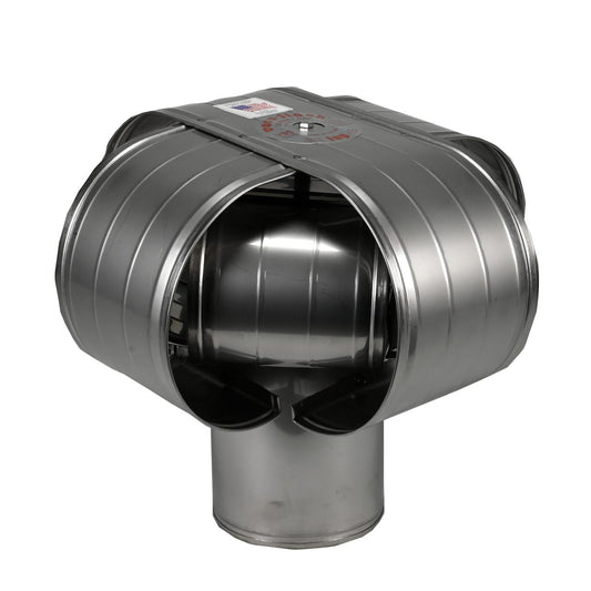 6" Stainless Vacu-Stack Chimney Cap for Class A Chimney Pipe