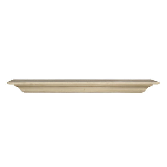 60" Homestead Unfinished Fireplace Shelf by Pearl Mantels